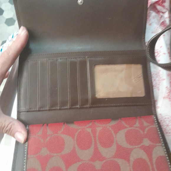 Limited edition Coach  patchwork bag with wallet - Picture 6 of 6